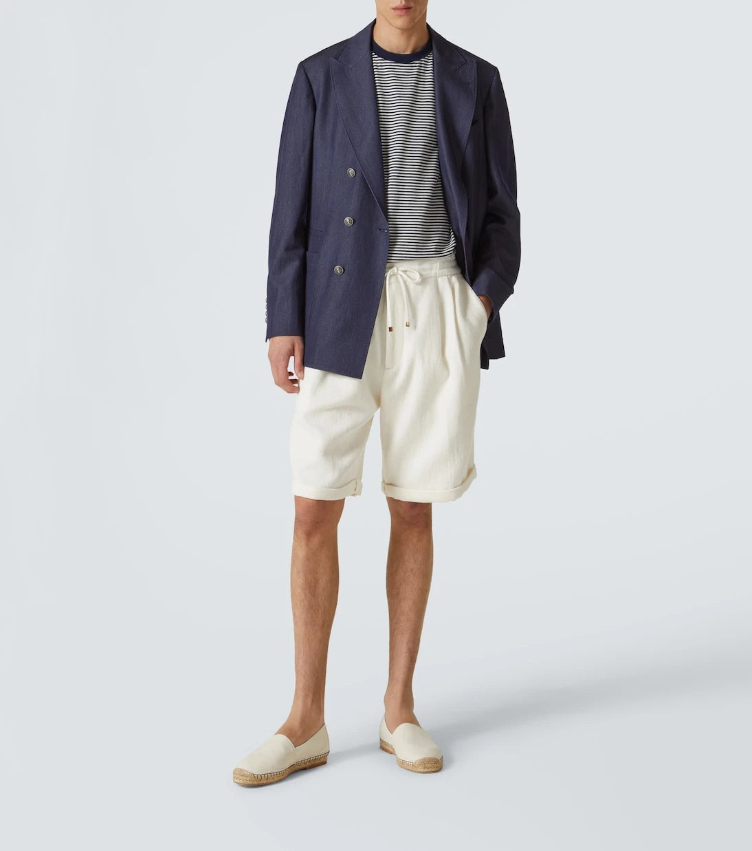 Brunello Cucinelli - Leather espadrilles