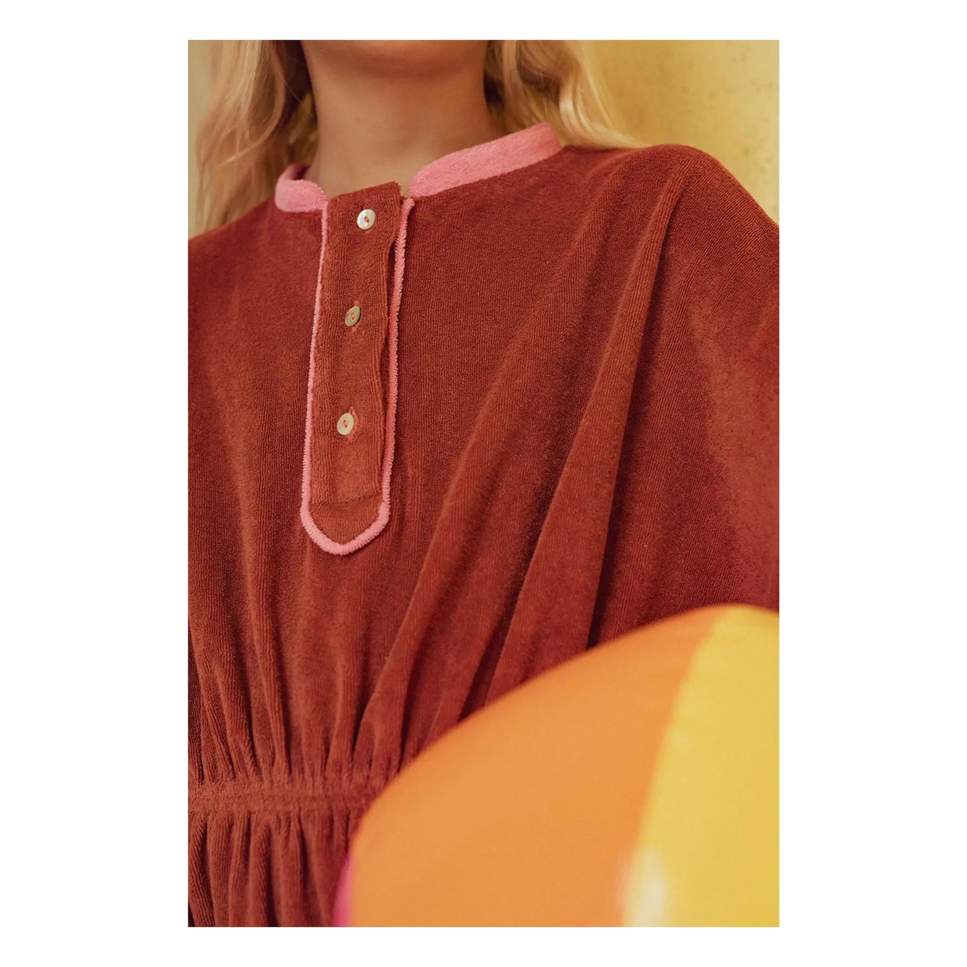 Marlot Paris - Thelma Eponge dress | Rust
