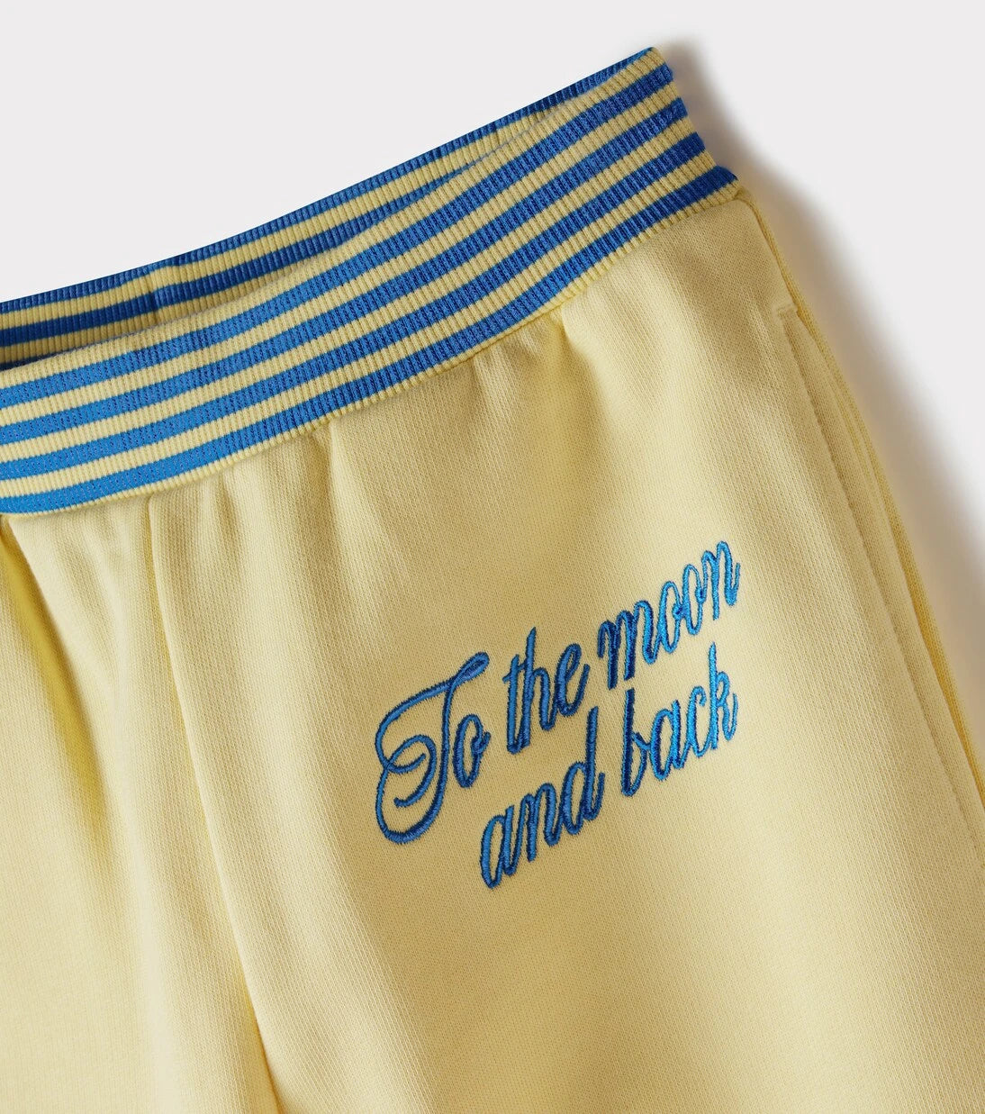 Mini Rodini - To The Moon cotton jersey sweatpants