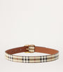 Burberry Neutral Check Belt