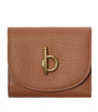 Burberry Brown Calf Leather Rocking Horse Wallet