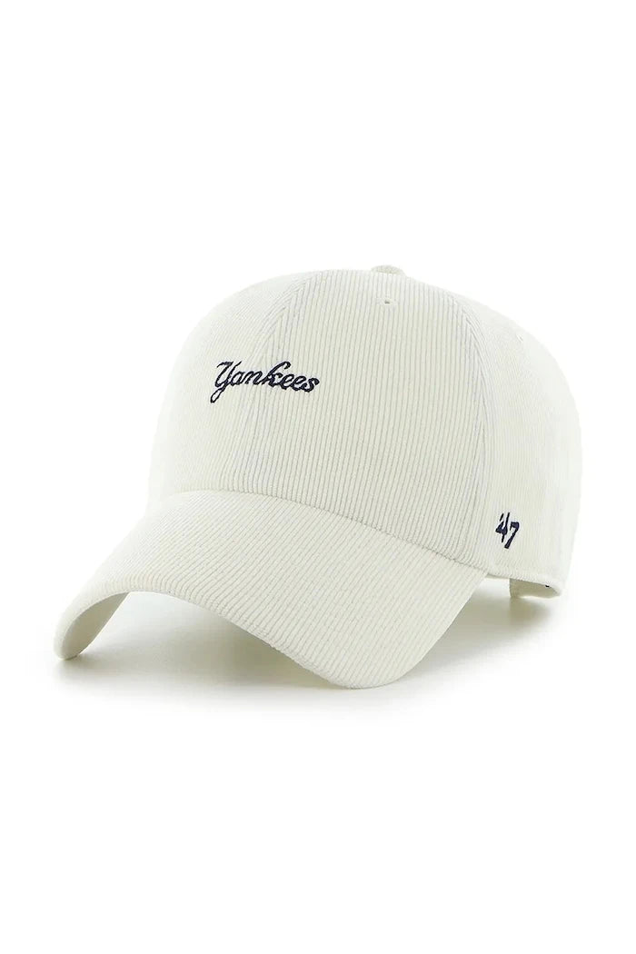 Памучна шапка с козирка 47 brand MLB New York Yankees