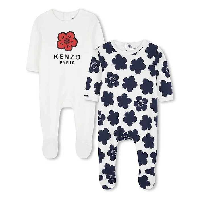 Kenzo Kids Bebek Pamuklu Tulum (2 adet)