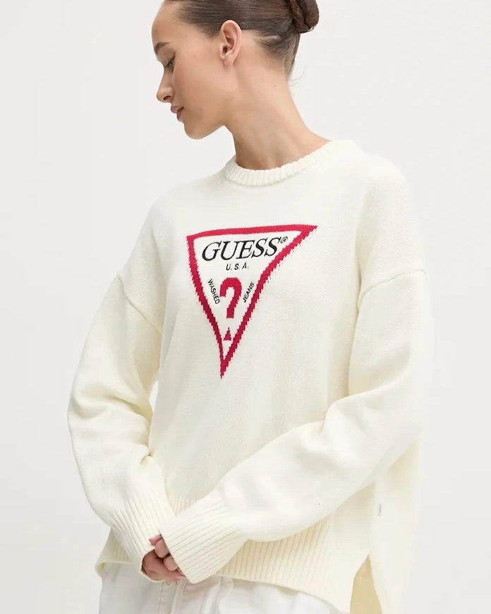 Pamuklu Kazak Guess Jeans
