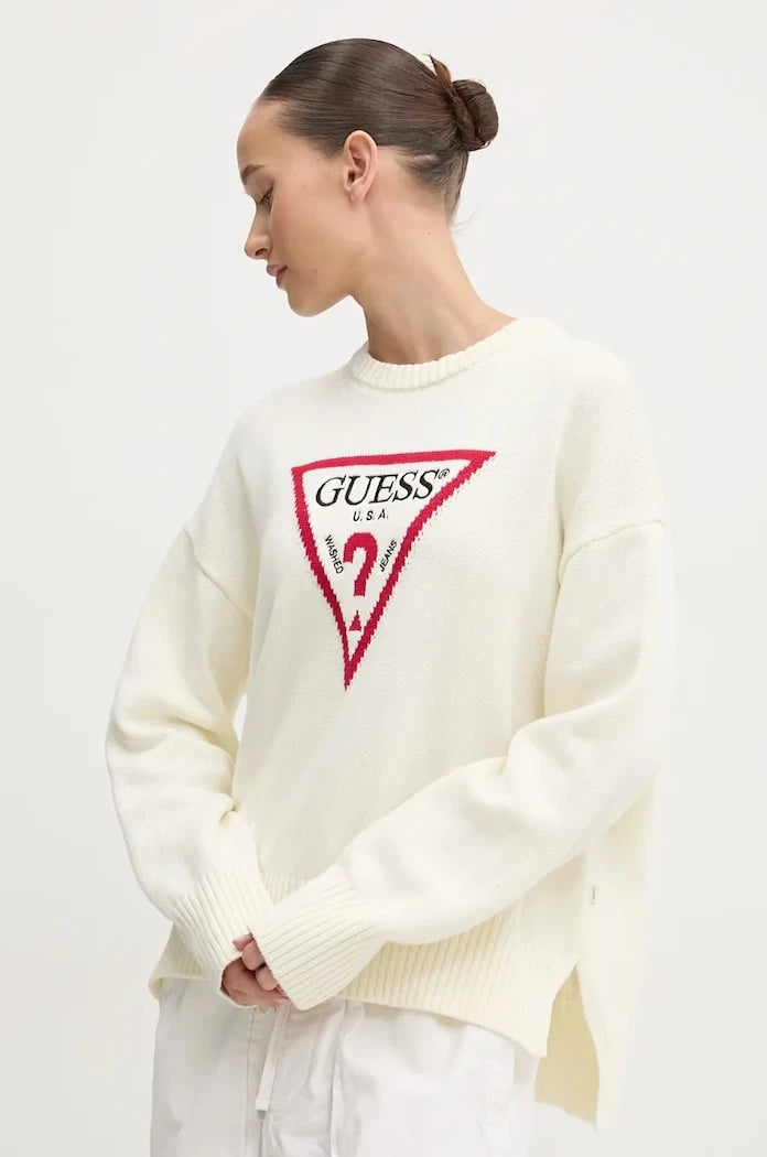Pamuklu Kazak Guess Jeans