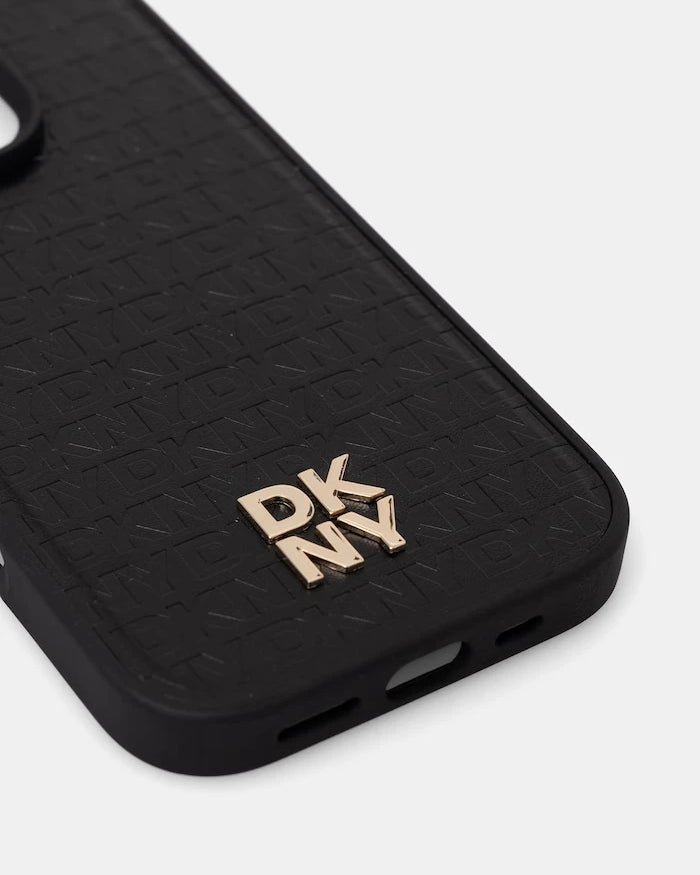 DKNY кейс за телефон от имитация на кожа iPhone 16 Pro