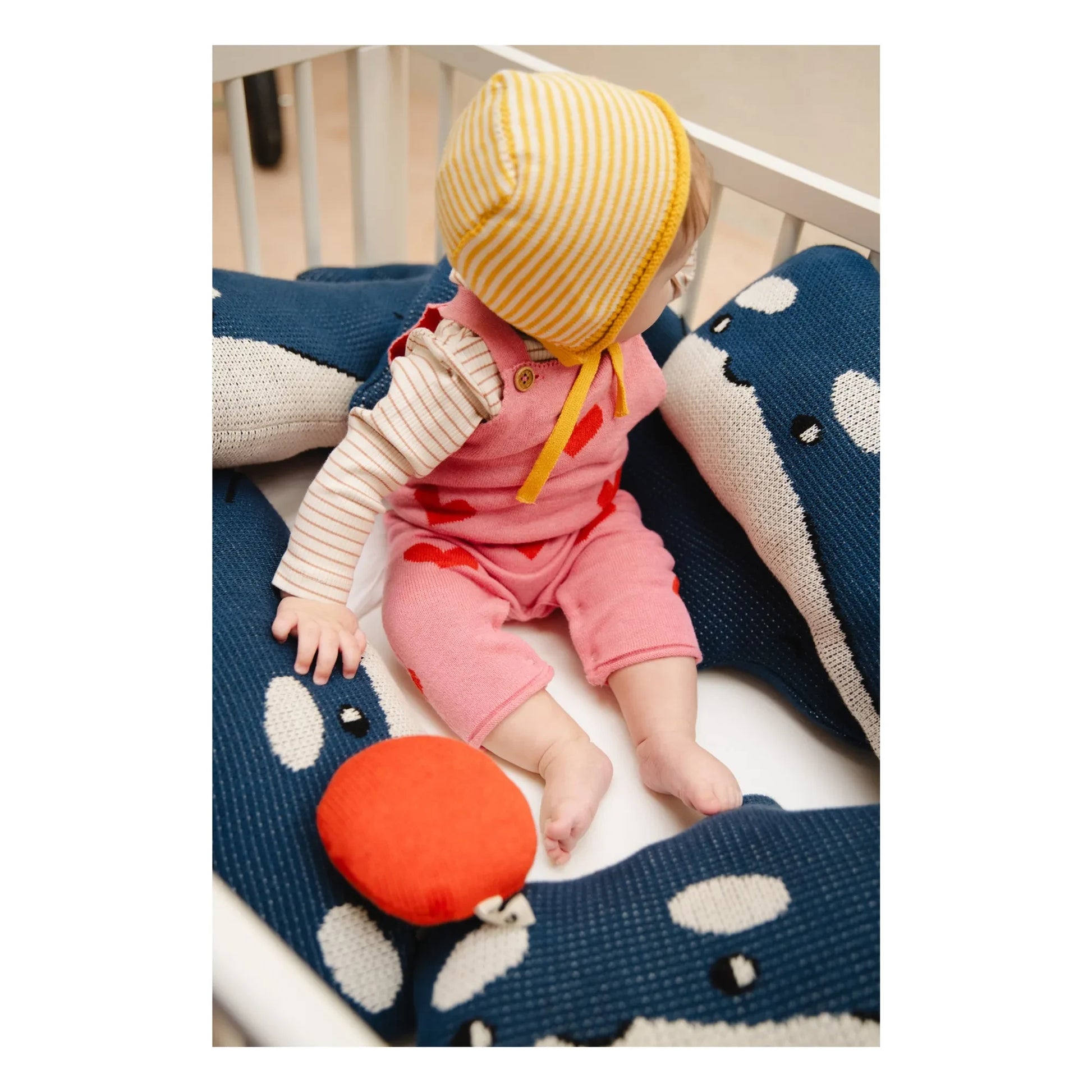 Bayiri - Lovely organic cotton overalls | Pink