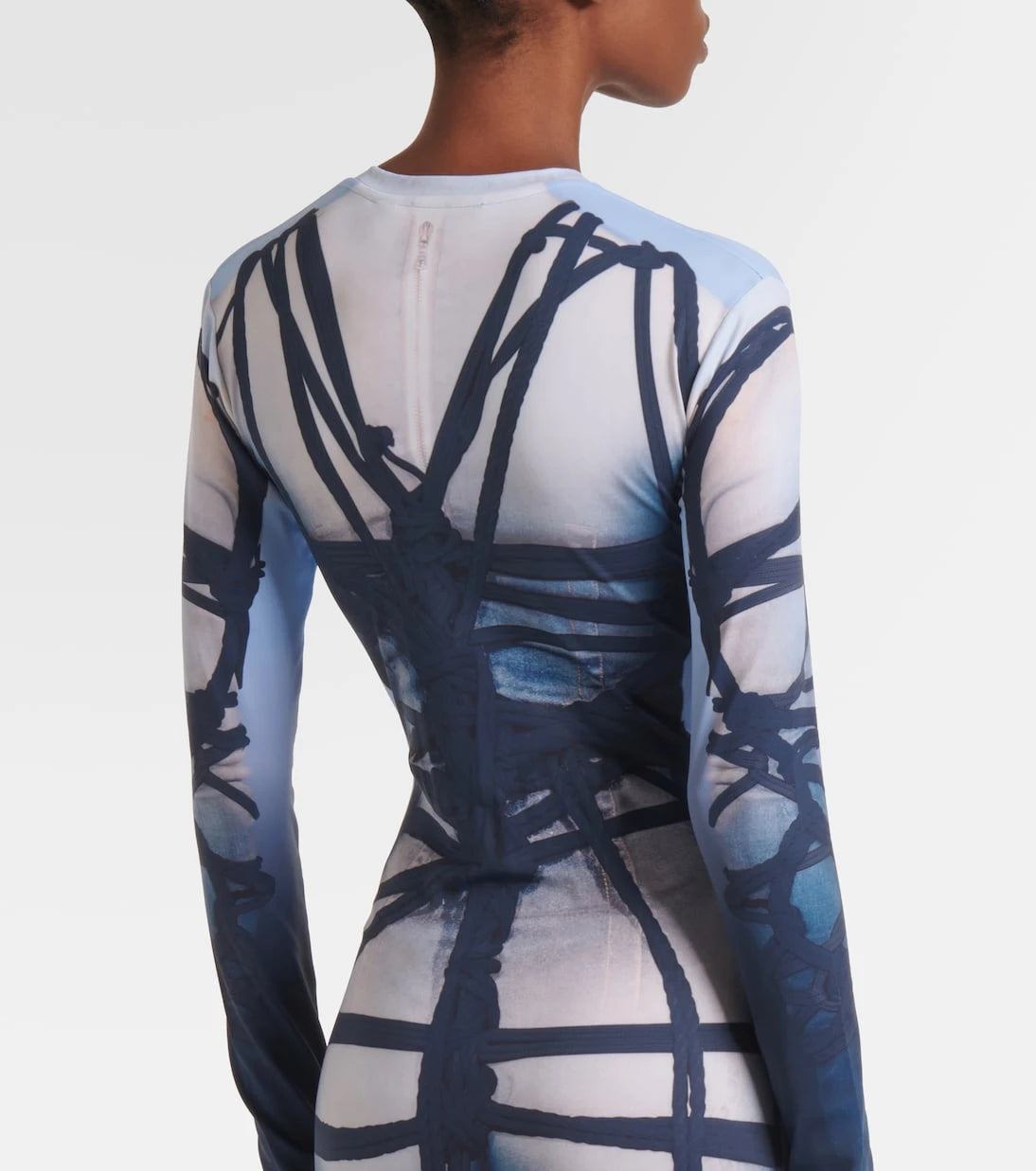 Y/Project - Printed maxi dress