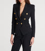 Balmain Wool Double-Breasted Blazer