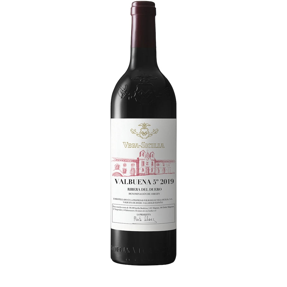 Vega Sicilia Valbuena No.5 2019 (75cl) - Ribera Del Duero, Spain