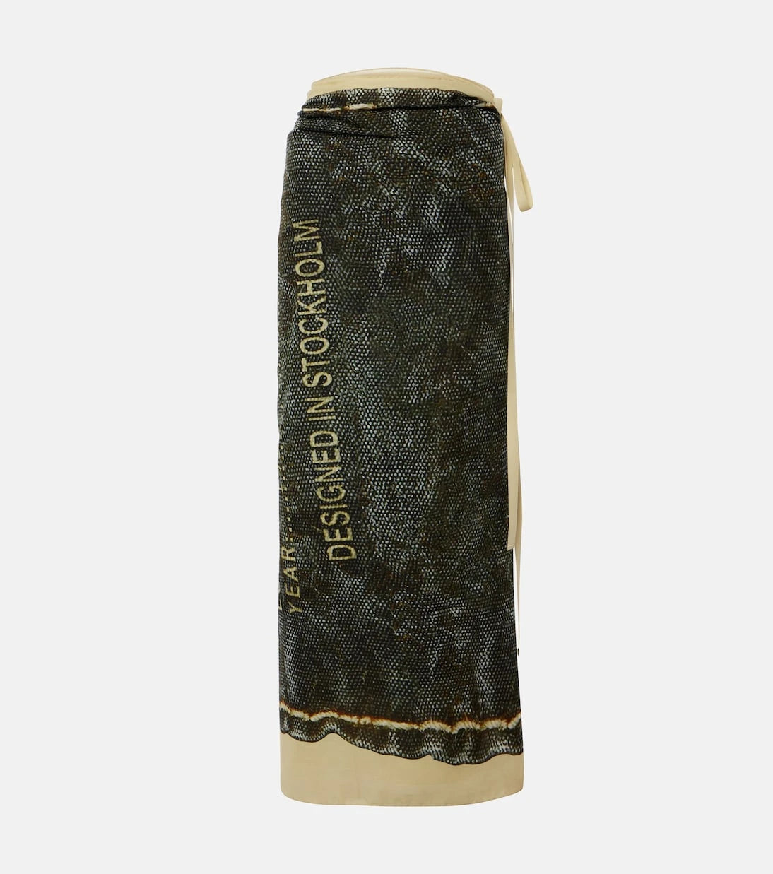 Acne Studios - Logo cotton scarf