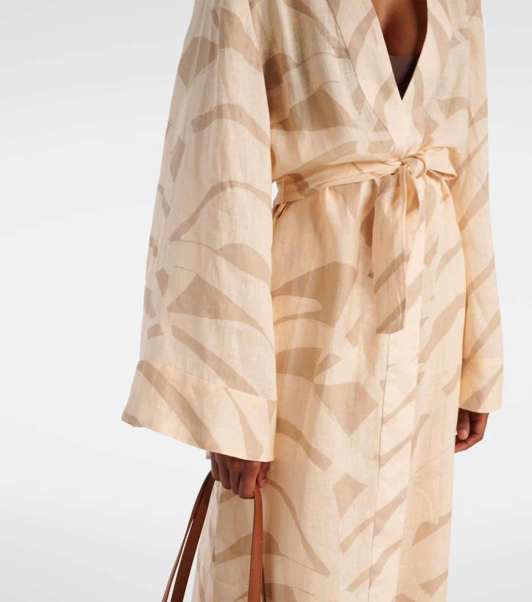 Johanna Ortiz - Printed linen beach cover-up