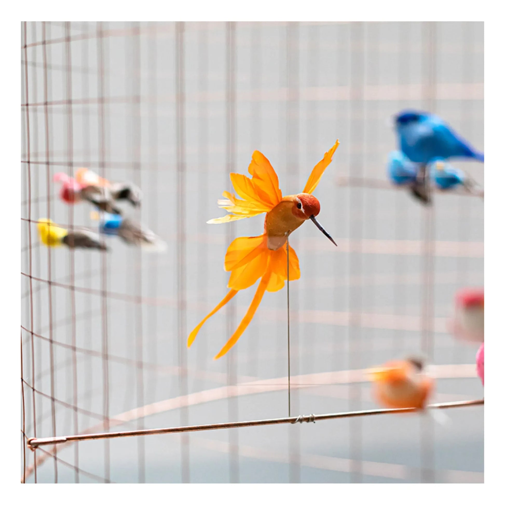 Mathieu Challières - Tall Birdcage Table Lamp