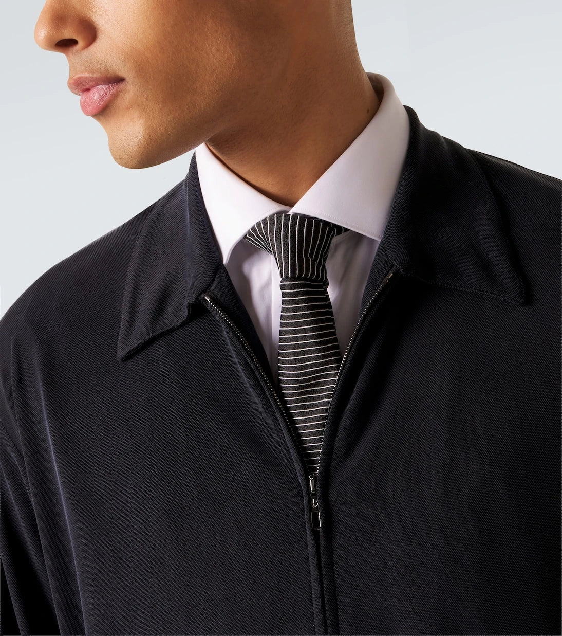 Giorgio Armani - Striped silk tie