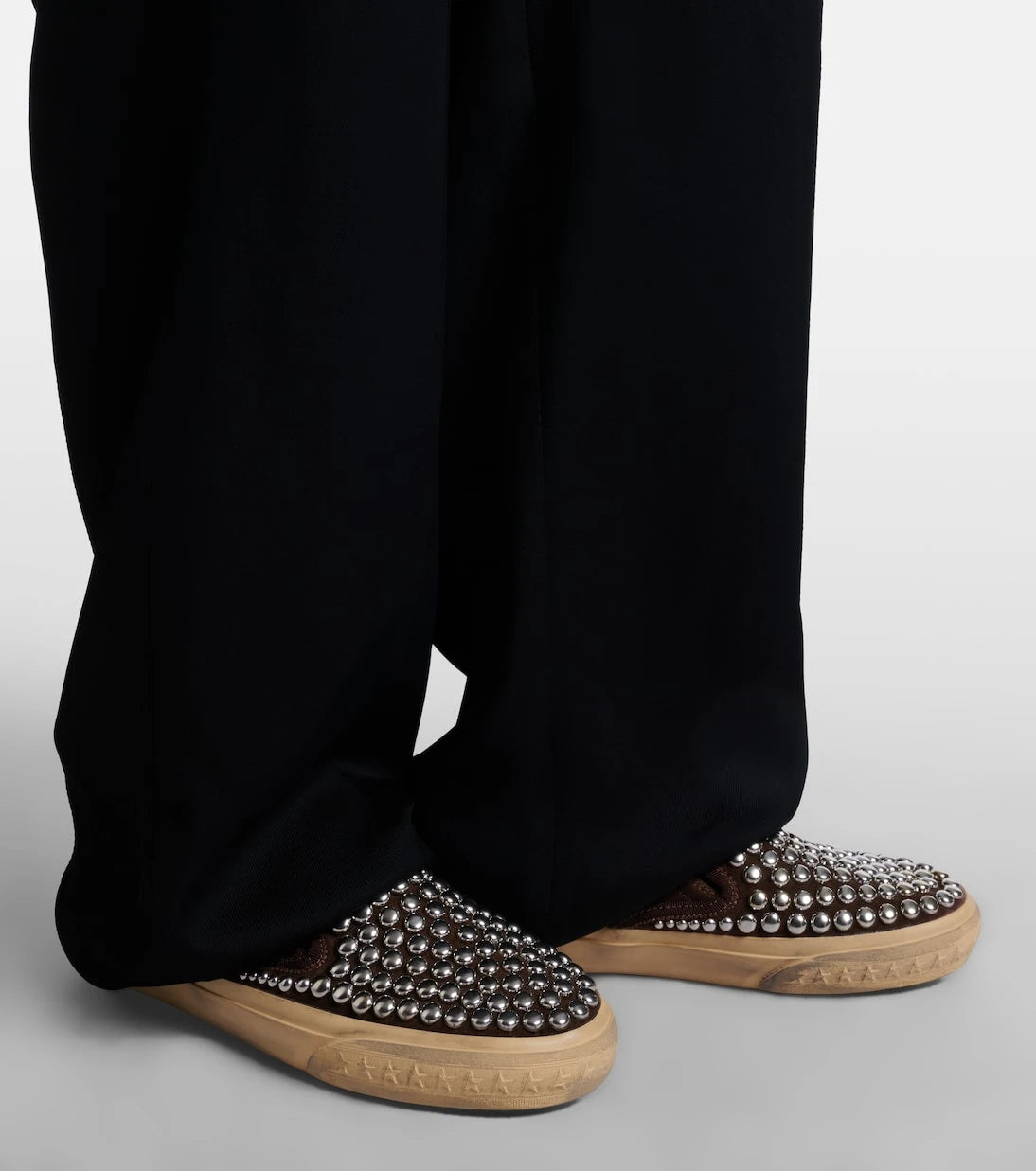 Golden Goose - VCE studded suede slip-on sneakers