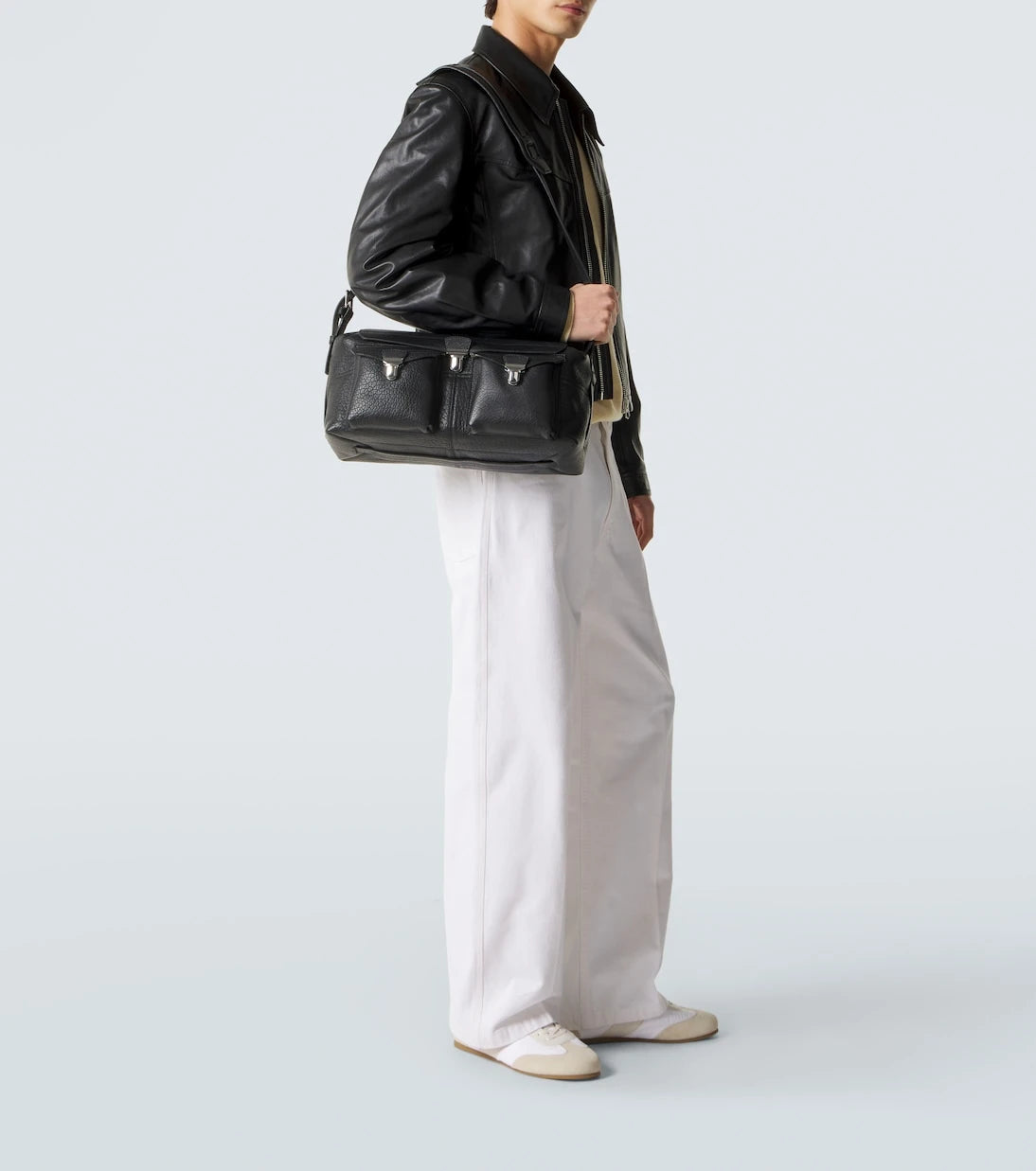 Lemaire - Soft Gear leather shoulder bag