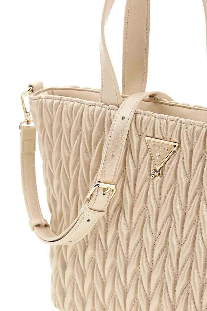 Guess çocuklar için suni deri tote çanta