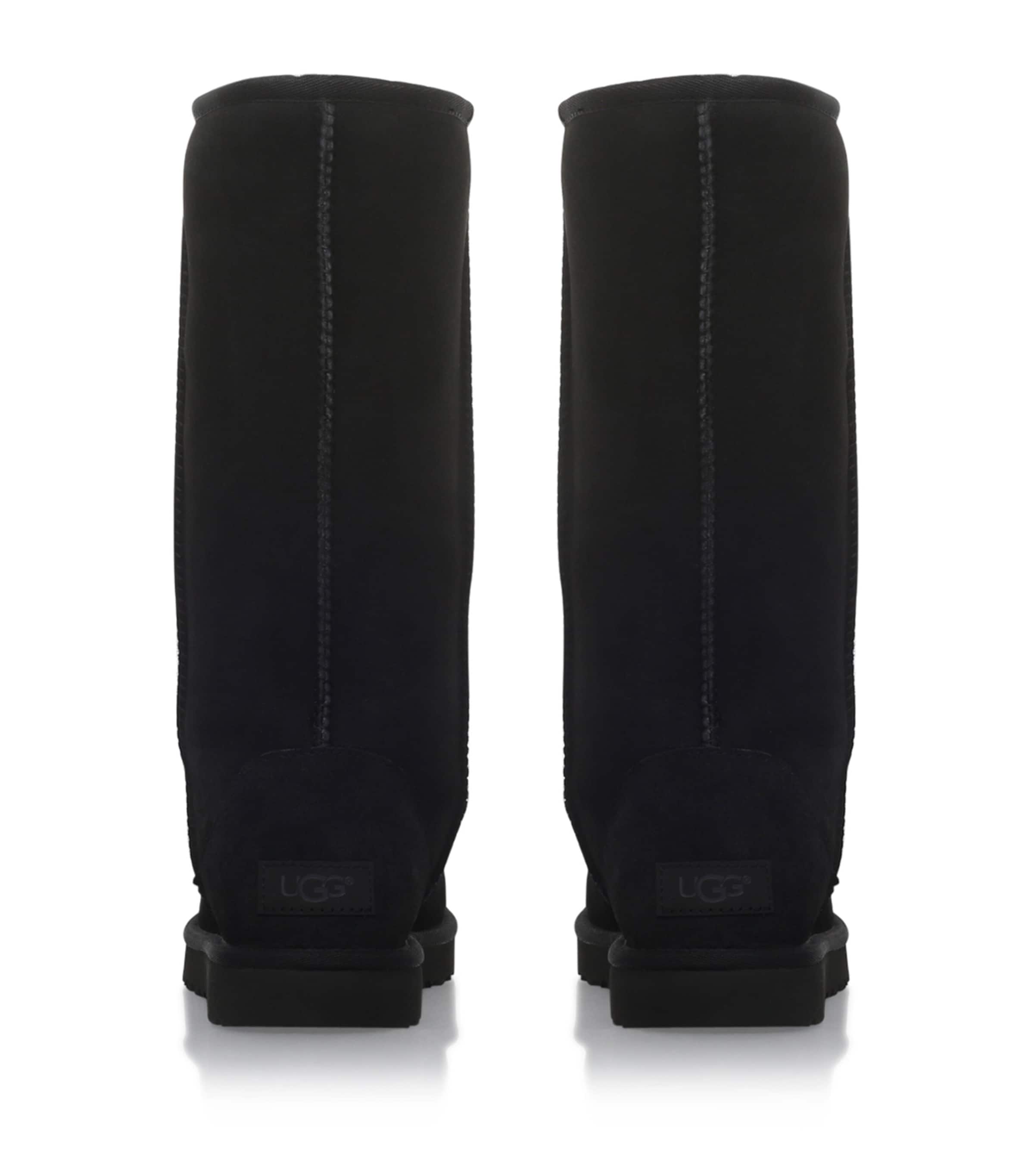 UGG Black Classic II Tall Suede Boots