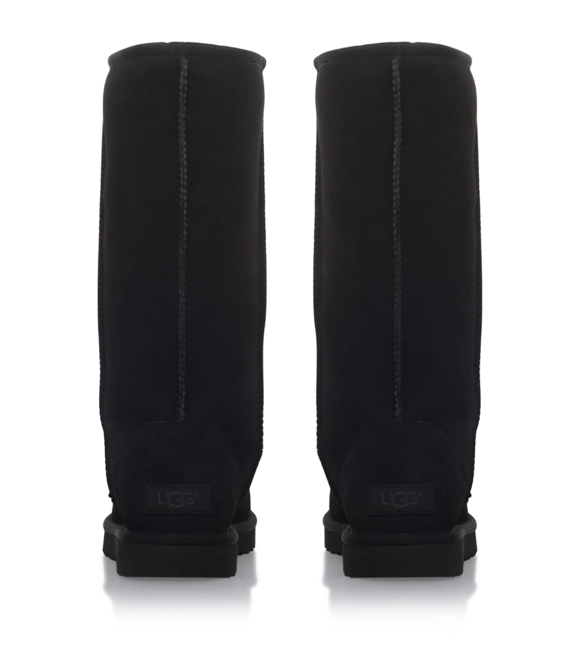 UGG Black Classic II Tall Suede Boots