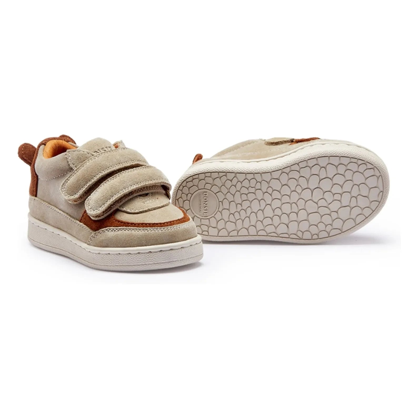 Donsje - Pinou Bear Suede Scratch Sneakers | Beige