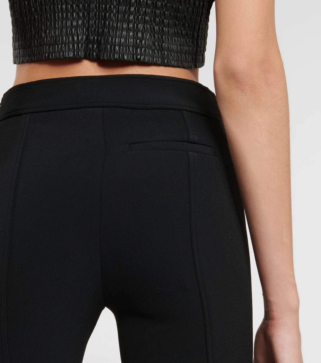Proenza Schouler - High-rise crêpe slim pants