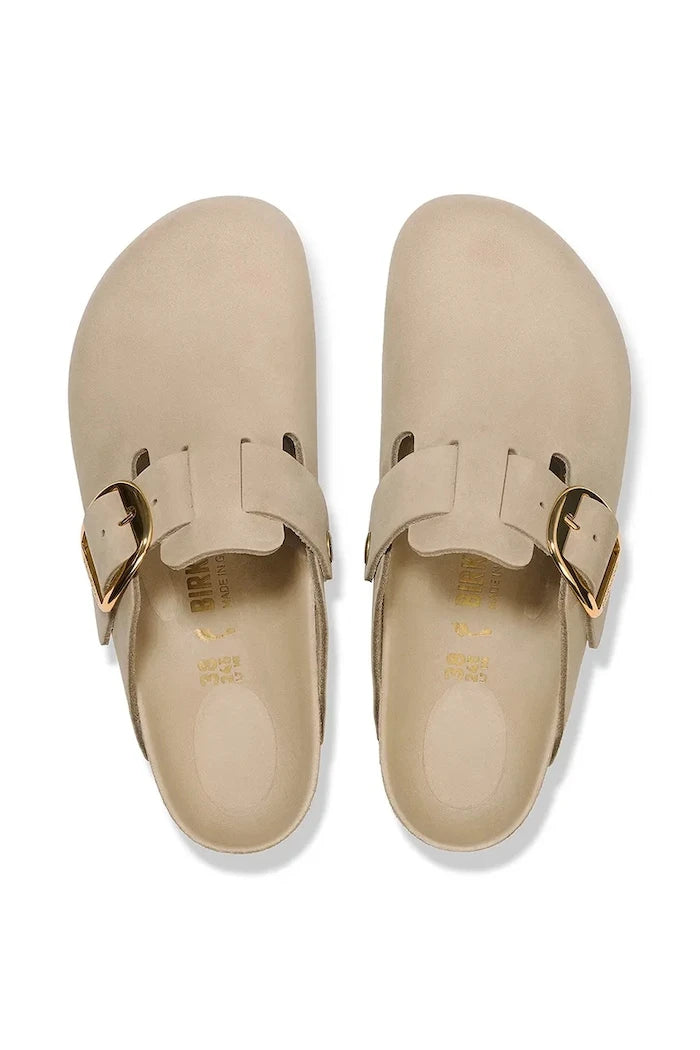 Birkenstock Boston Big Buckle Deri Terlik