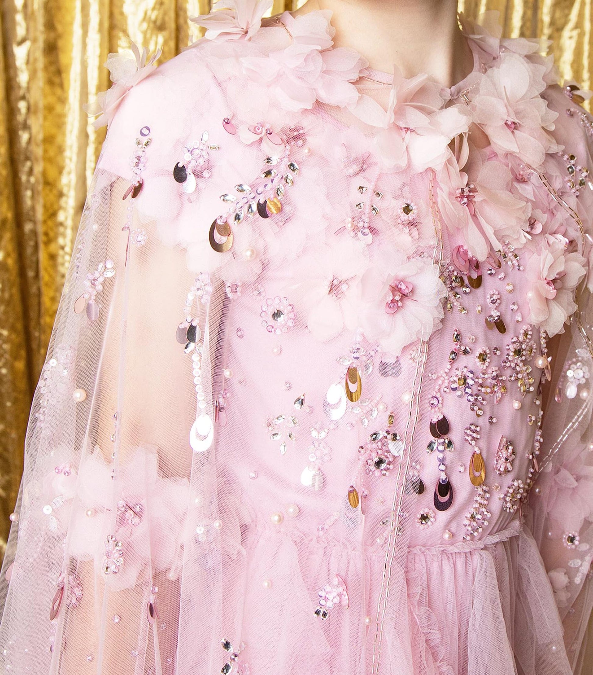 Embellished Zahra Cape