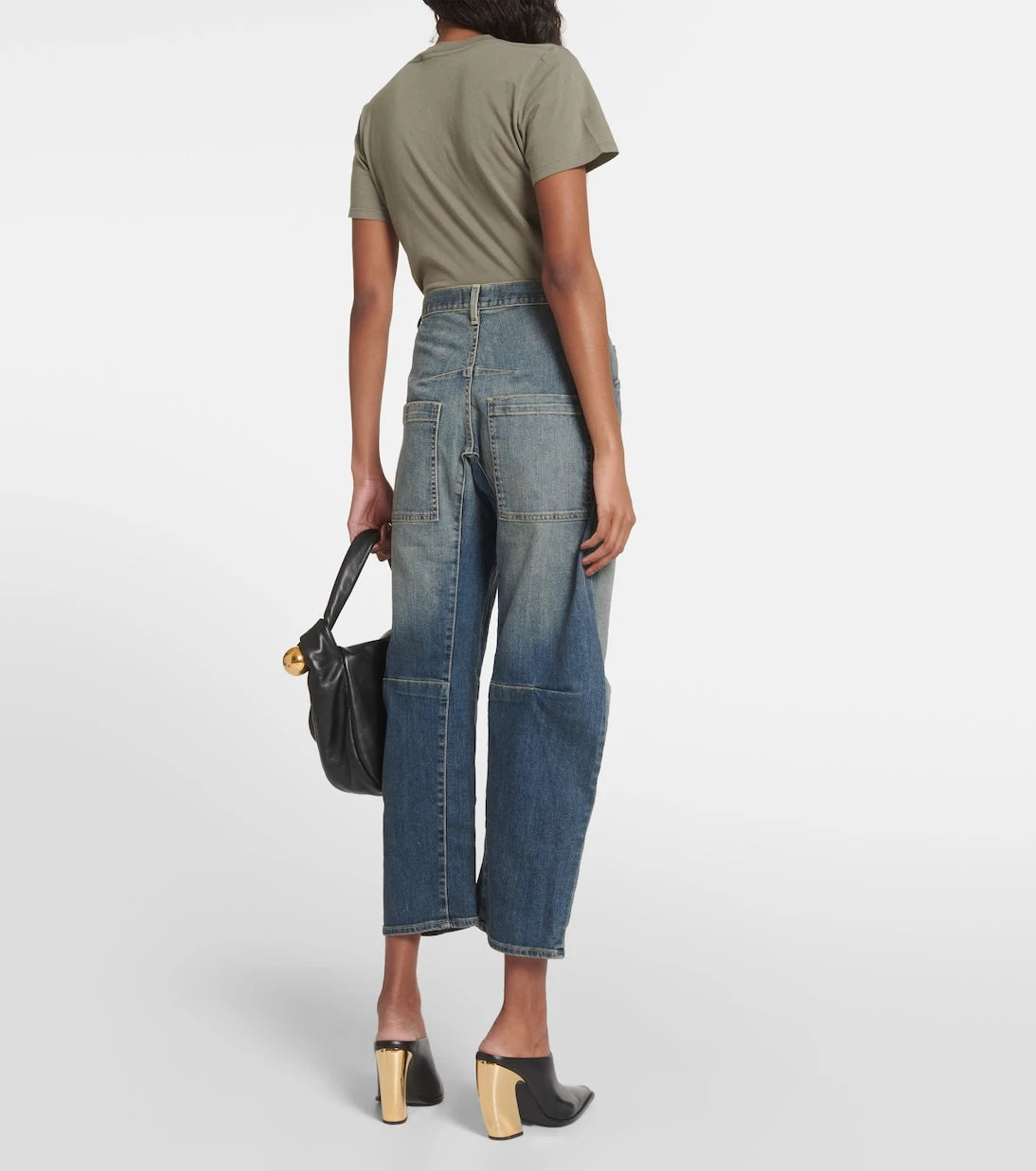 Nili Lotan - Shon high-rise wide-leg jeans