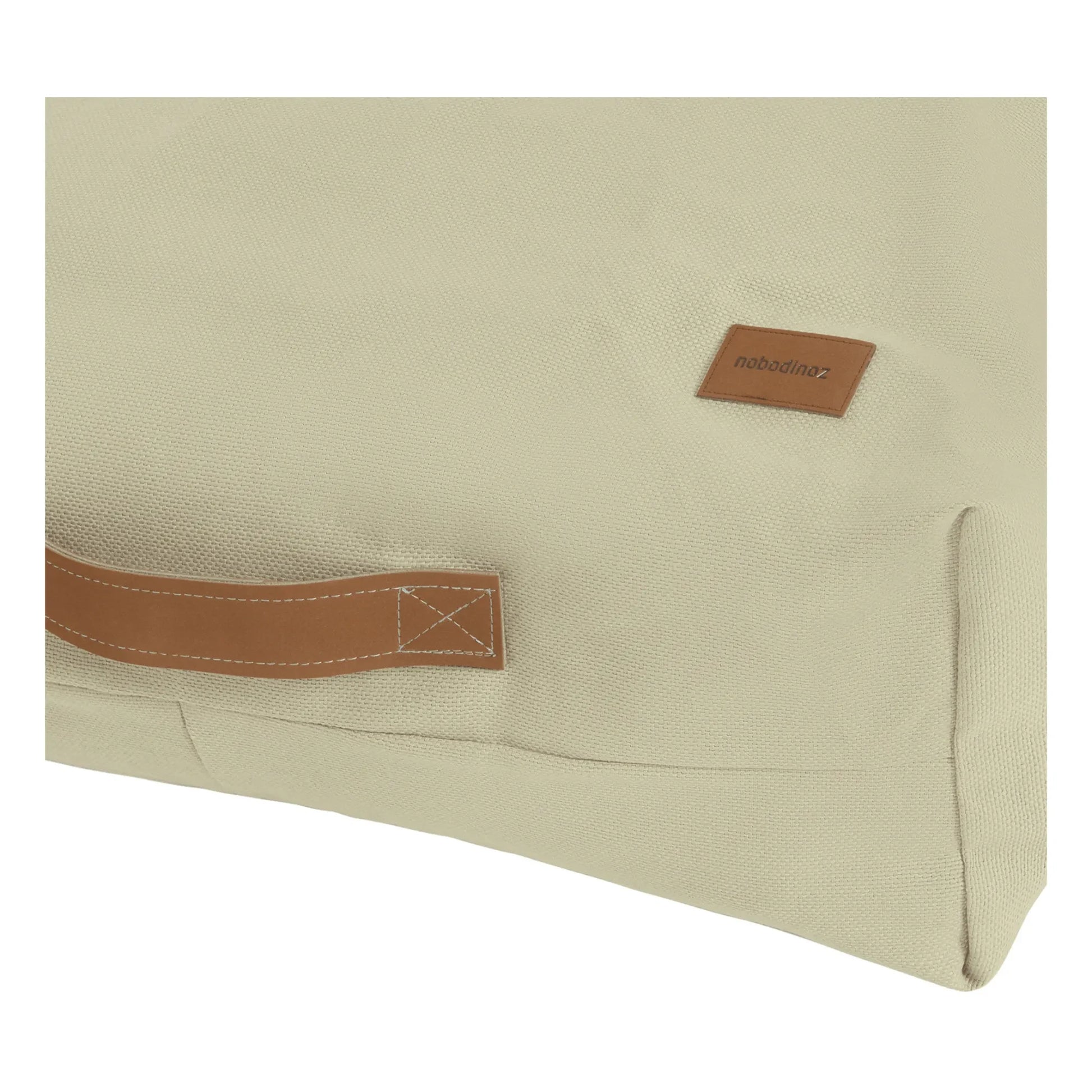 Nobodinoz - Oasis long pouffe | Celadon