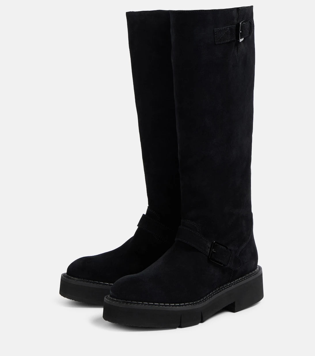 Clergerie - Colby suede knee-high boots
