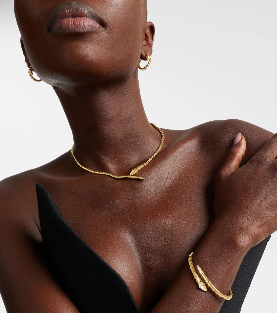 Bvlgari - Serpenti Viper 18kt gold necklace