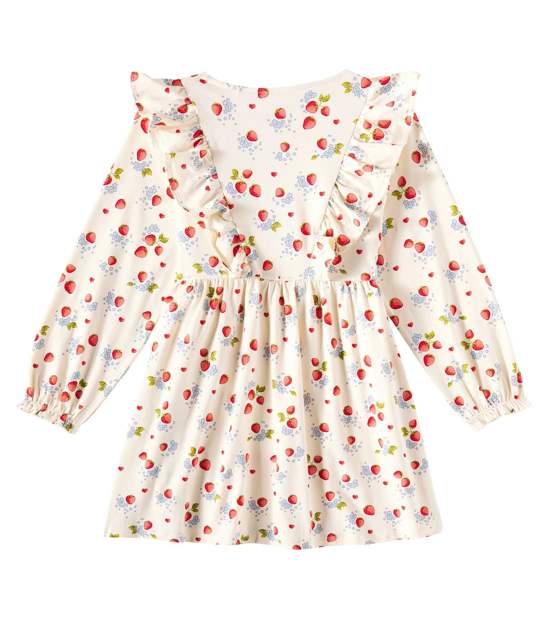 Konges Sløjd - Ruffled printed cotton-blend jersey dress