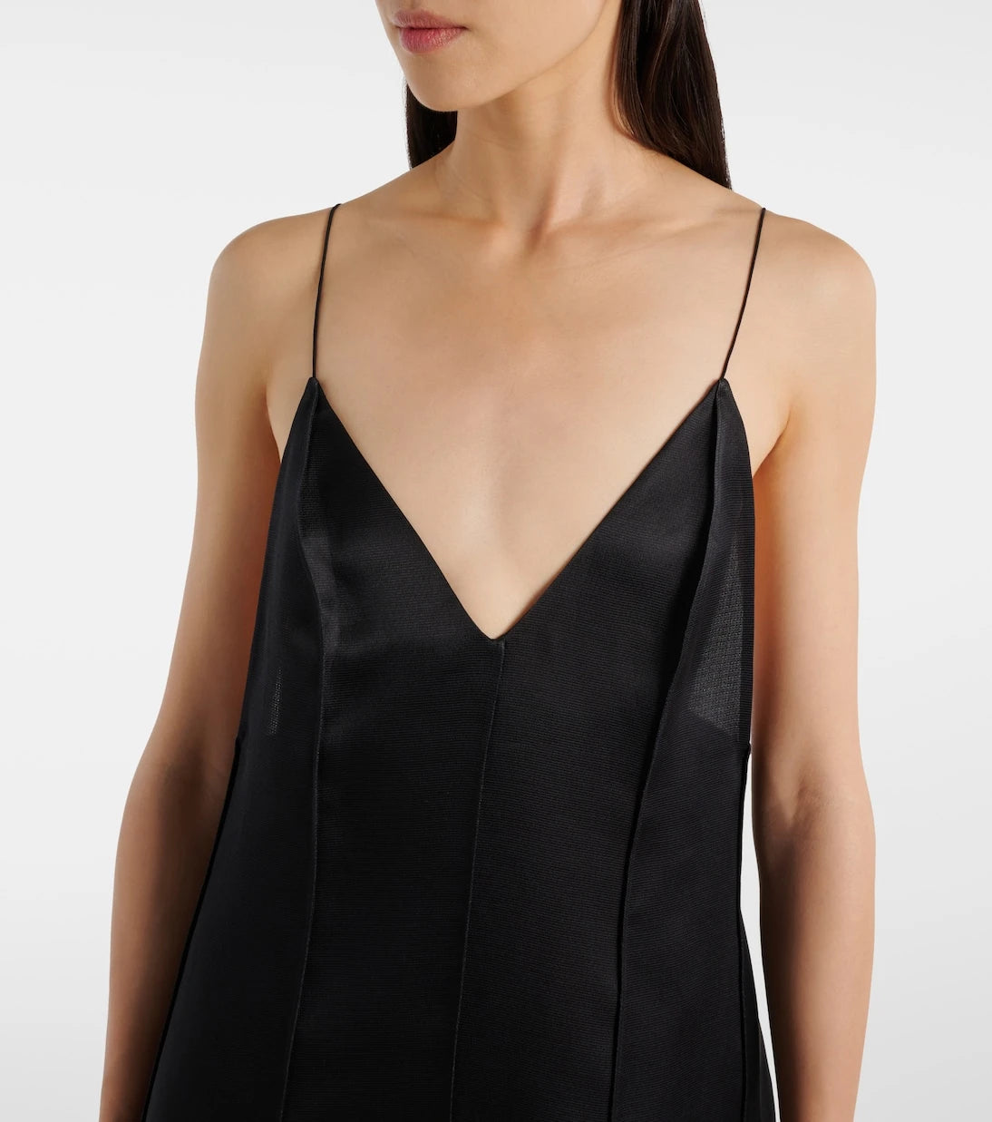 Khaite - Tully silk gazar slip dress