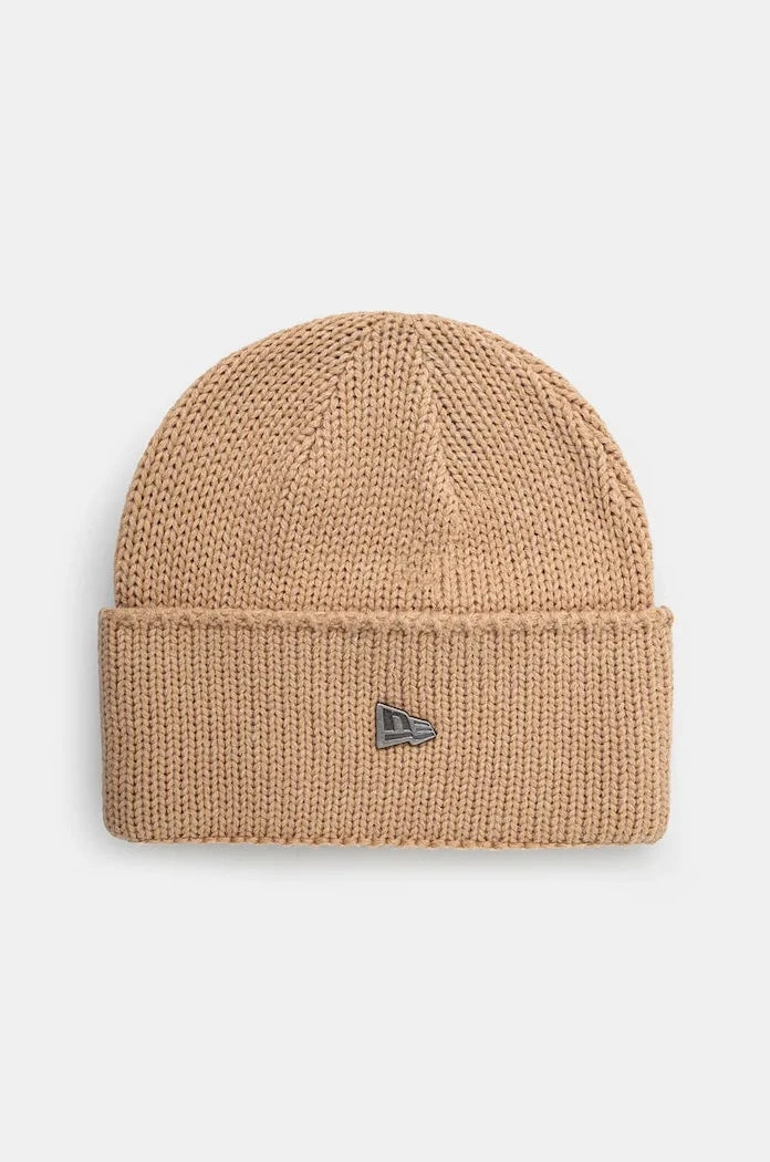 Шапка с вълна New Era WIDE CUFF BEANIE
