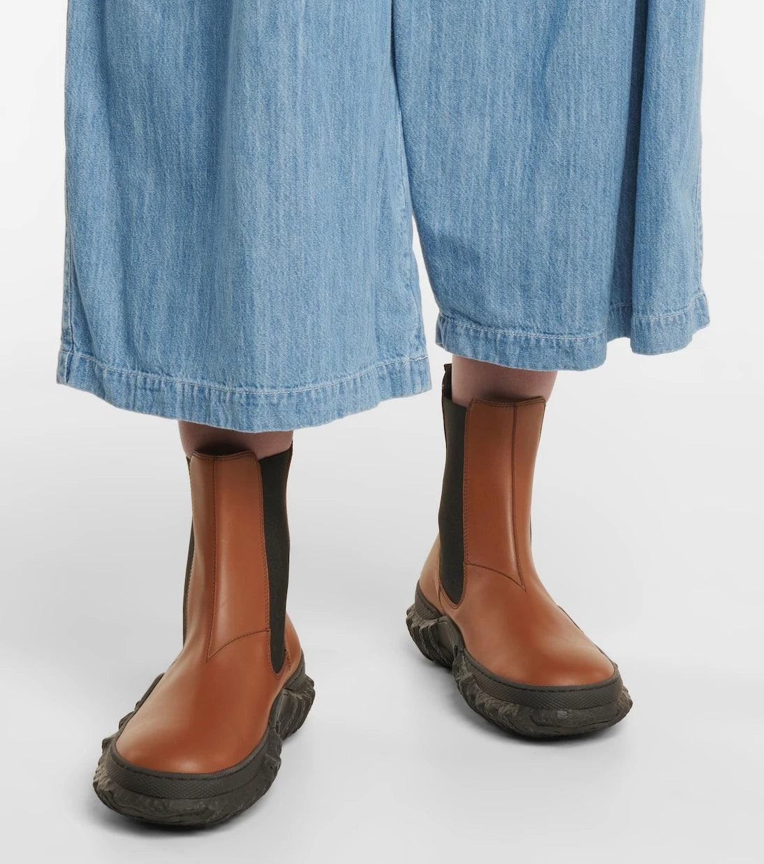 Marni - Leather Chelsea boots