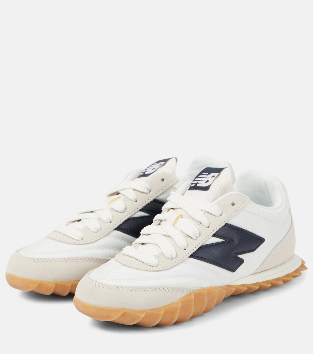 New Balance - RC30 suede-trimmed sneakers