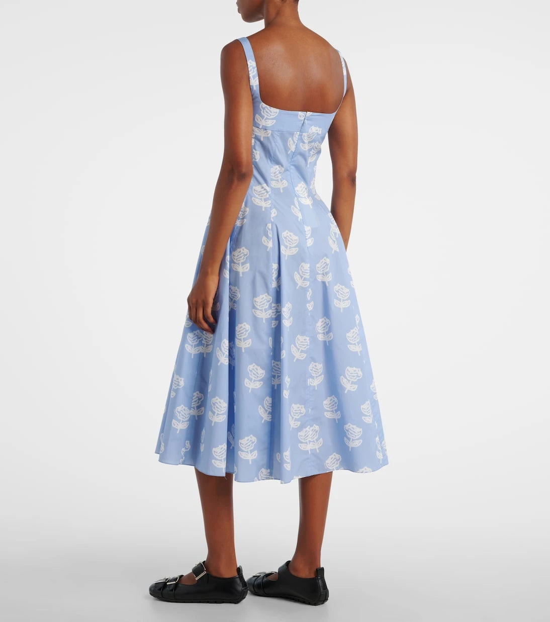 Marni - Floral cotton midi dress