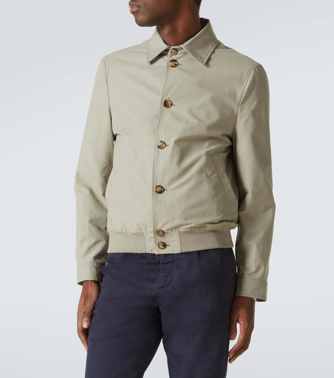 Brunello Cucinelli - Cotton-blend bomber jacket