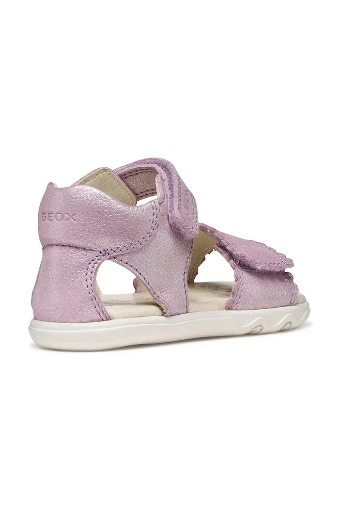 Детски сандали от кожа Geox SANDAL STEPPIEUP