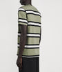 Fred Perry Cotton Stripe Laurel Wreath T-Shirt