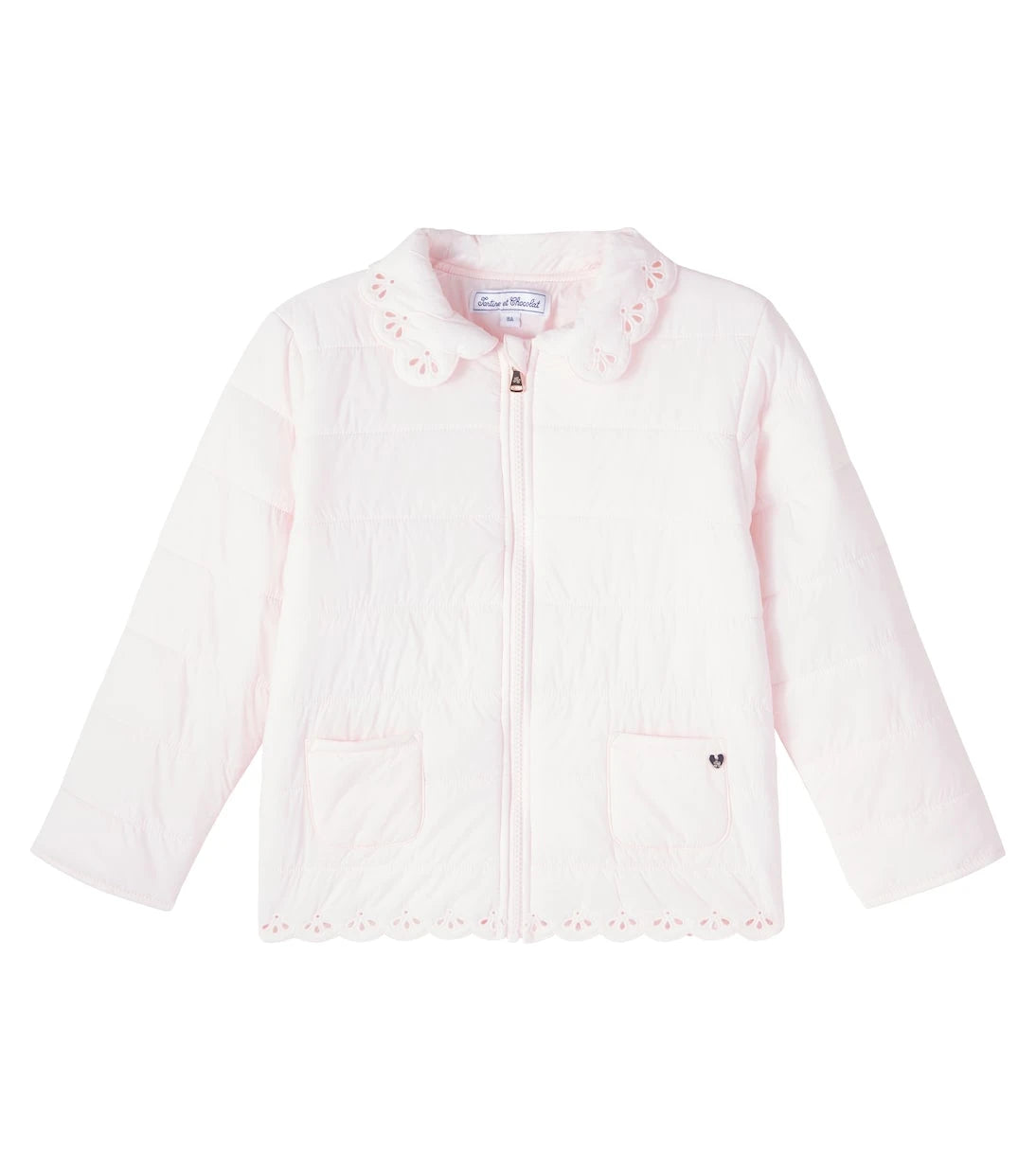 Tartine et Chocolat - Broderie anglaise puffer jacket