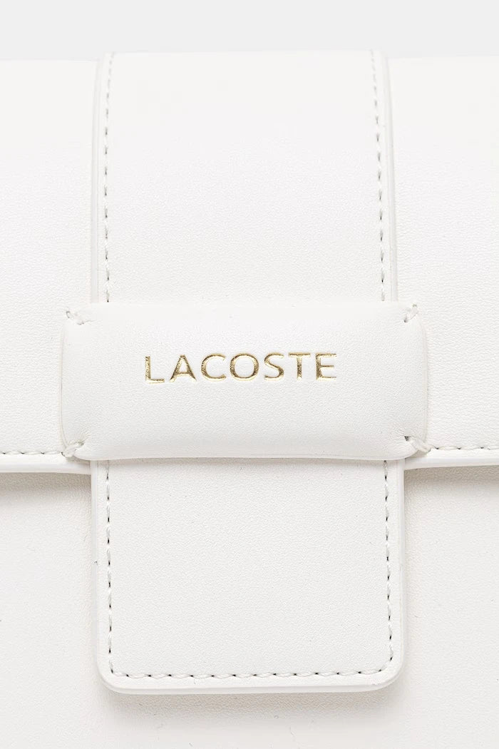 Lacoste suni deri kadın crossbody çanta
