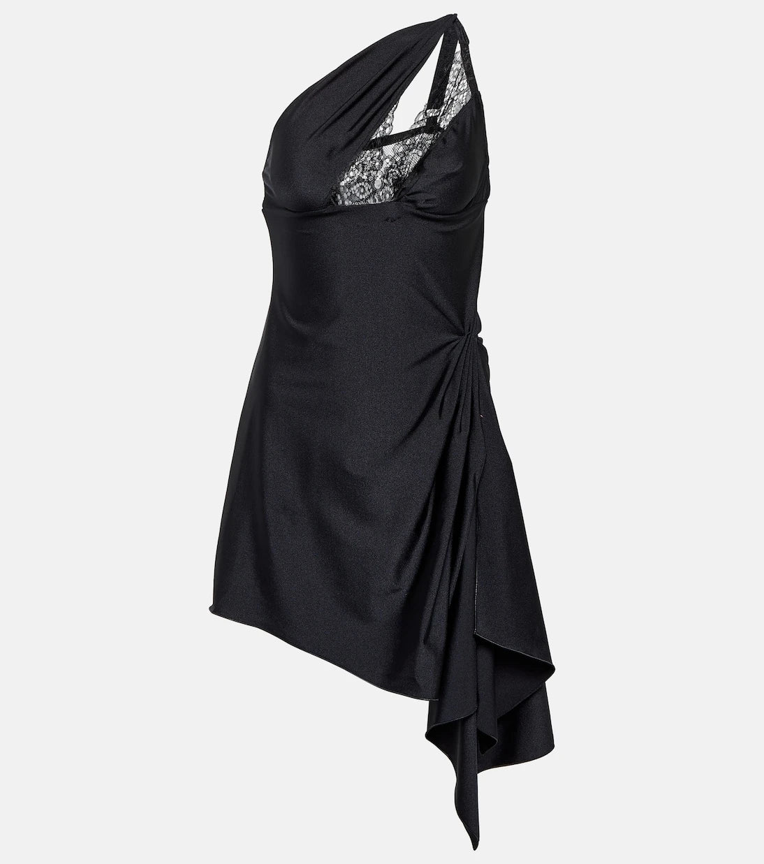 Coperni - One-shoulder cutout minidress