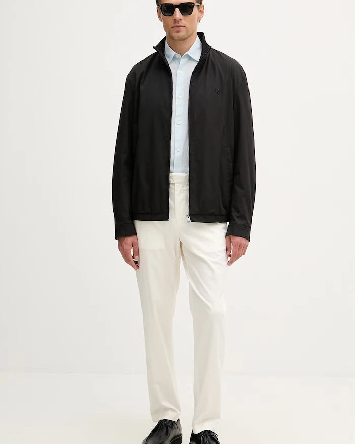 U.S. Polo Assn. erkek pamuklu LINEN BLEND LS gömlek