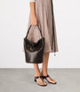 Bottega Veneta Brown Leather Liberta Bucket Bag
