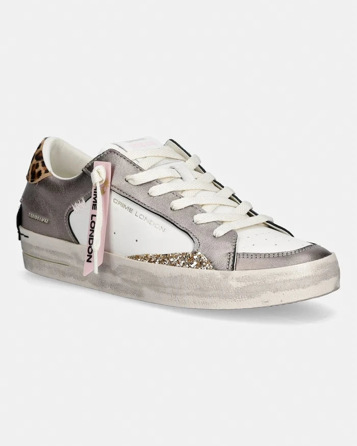 Crime London SK8 DELUXE kadın deri sneaker