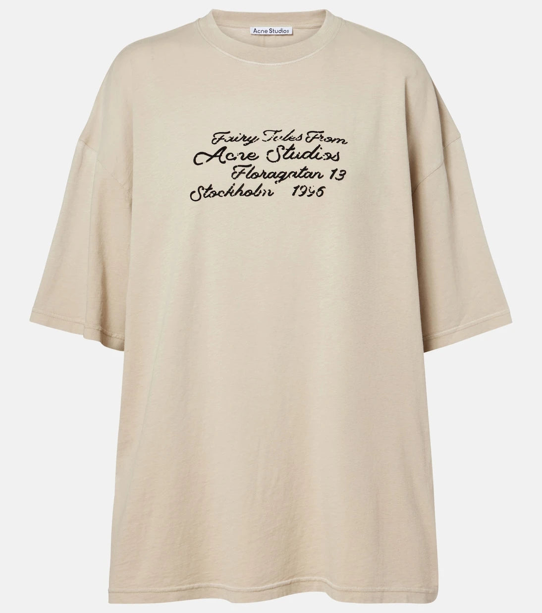 Acne Studios - Logo cotton jersey T-shirt