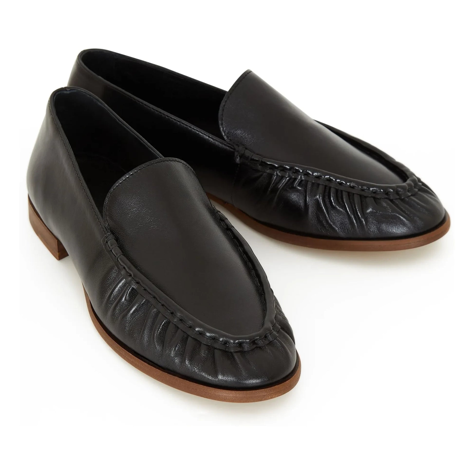 Sessùn - Ayano Leather Loafers | Black