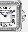 Medium Stainless Steel and Diamond Panthère de Cartier Watch 36.5mm