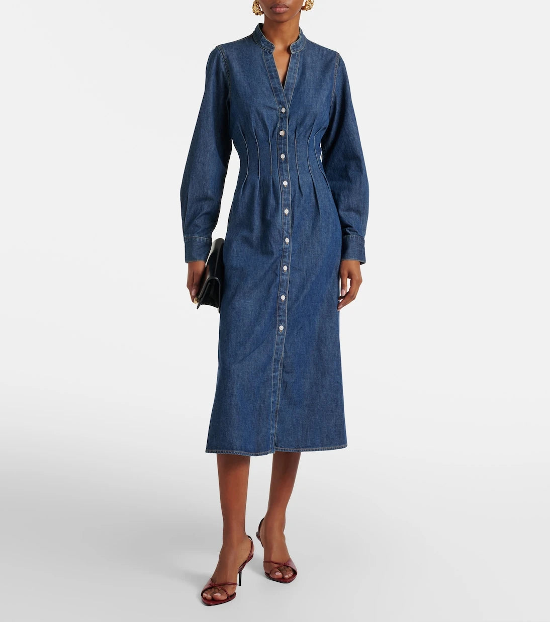 Veronica Beard - Arcadia denim shirt dress